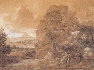 Claude Lorrain Acis and Galatea (mk17)